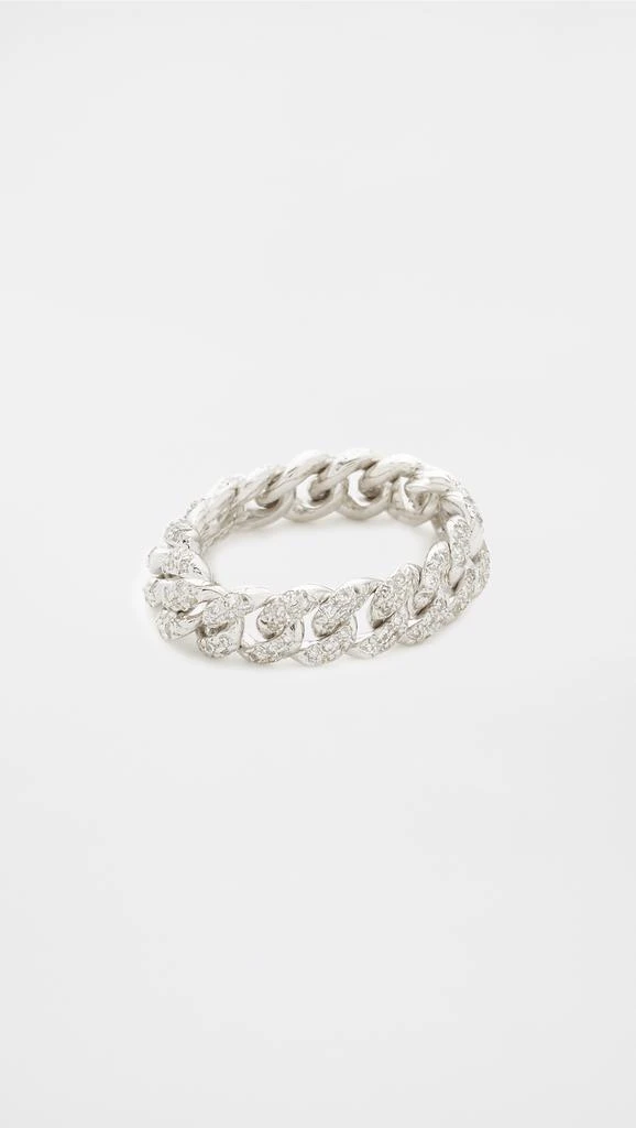 商品SHAY|18k 迷你密镶钻石链式戒指,价格¥25373,第3张图片详细描述