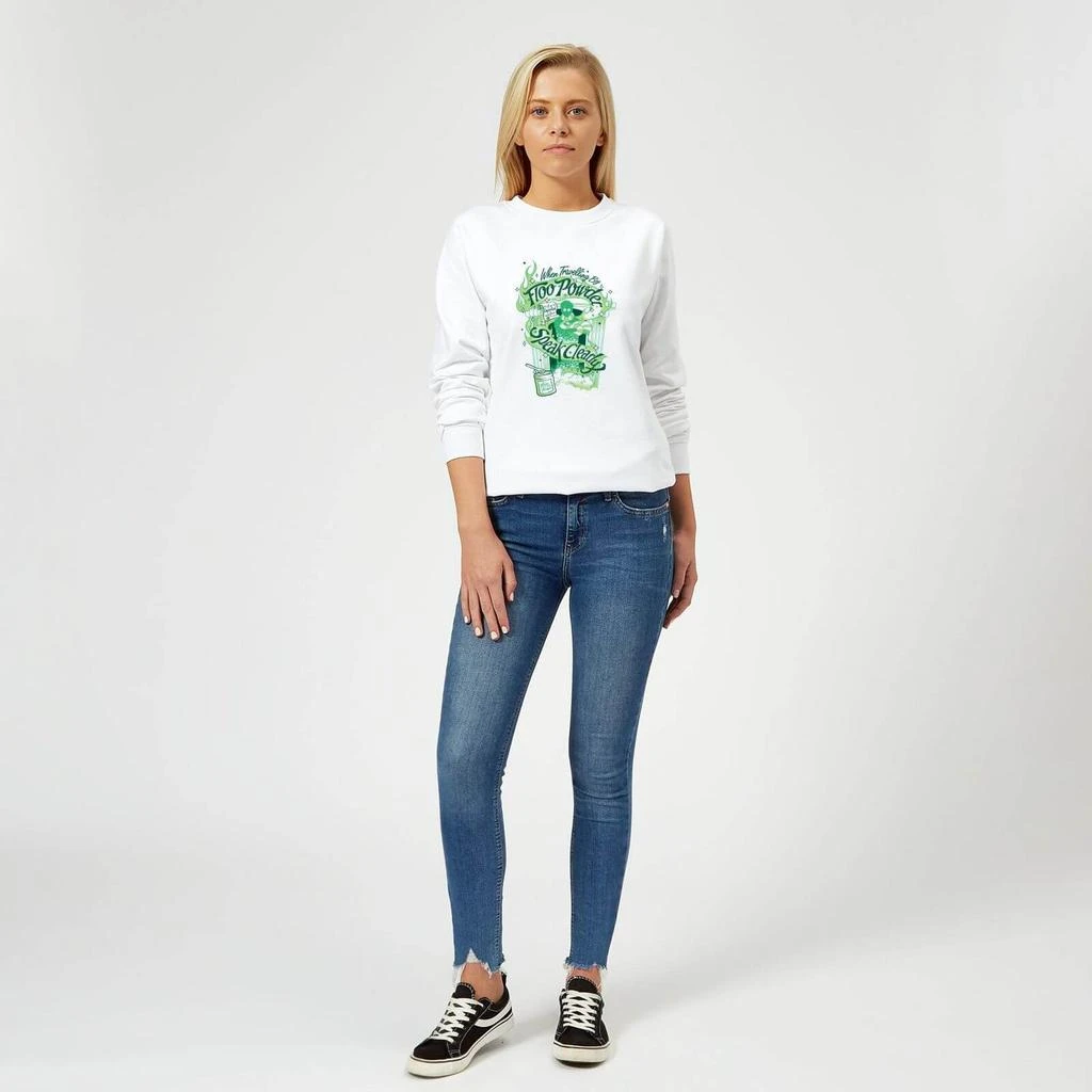 商品Harry Potter|Harry Potter Floo Powder Women's Sweatshirt - White,价格¥298,第3张图片详细描述