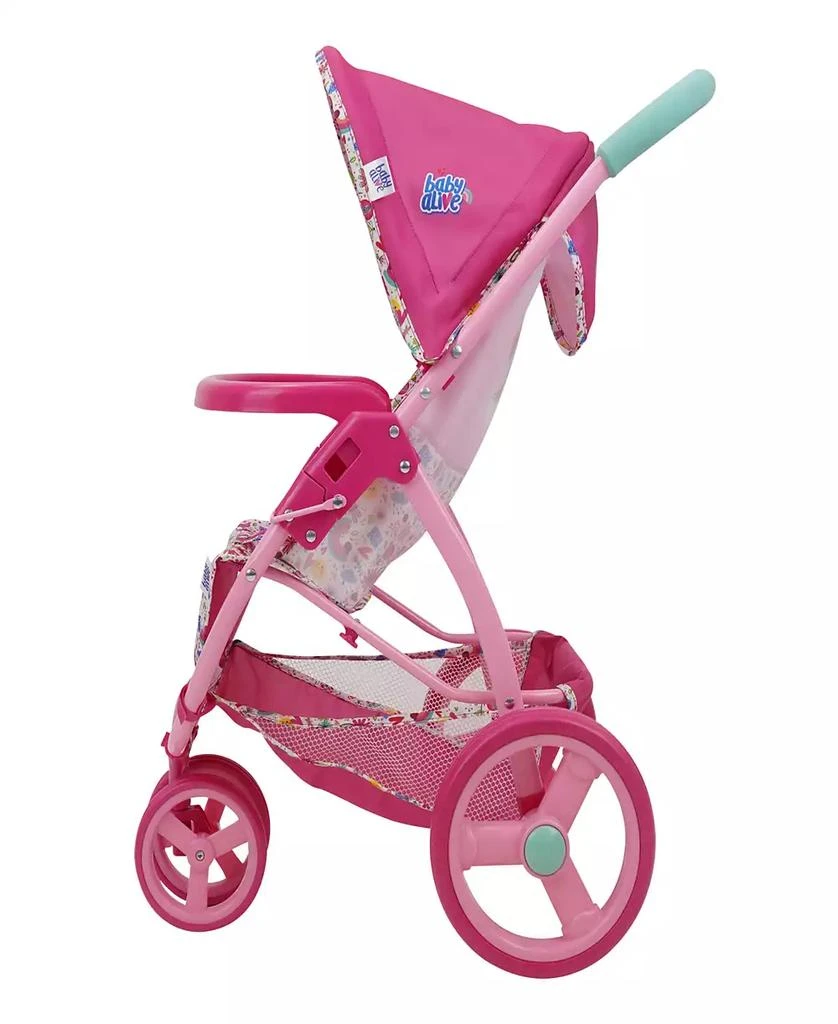 Pink And Rainbow Doll Jogging Stroller 商品