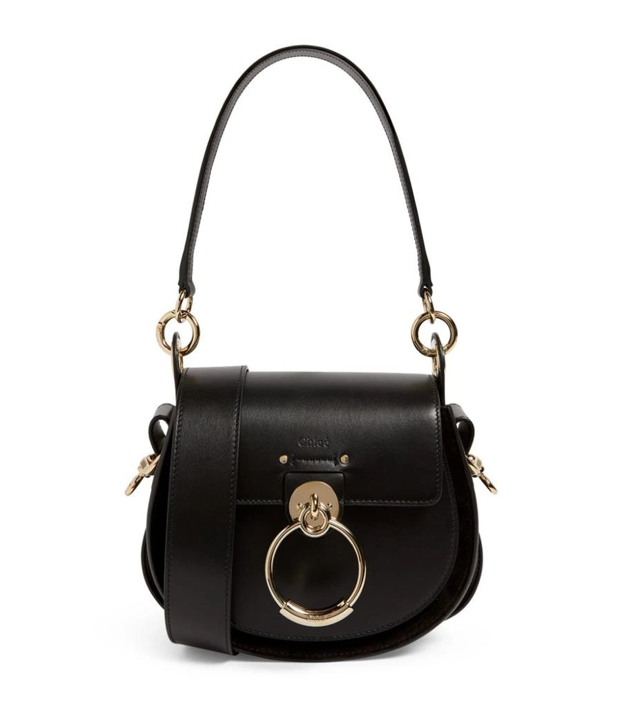 商品Chloé|Small Leather Tess Saddle Bag,价格¥15723,第1张图片
