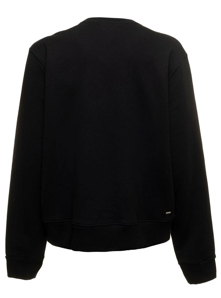 商品AMIRI|Amiri Man's Black Cotton Crew neck Sweatshirt with  Logo Print,价格¥4195,第2张图片详细描述