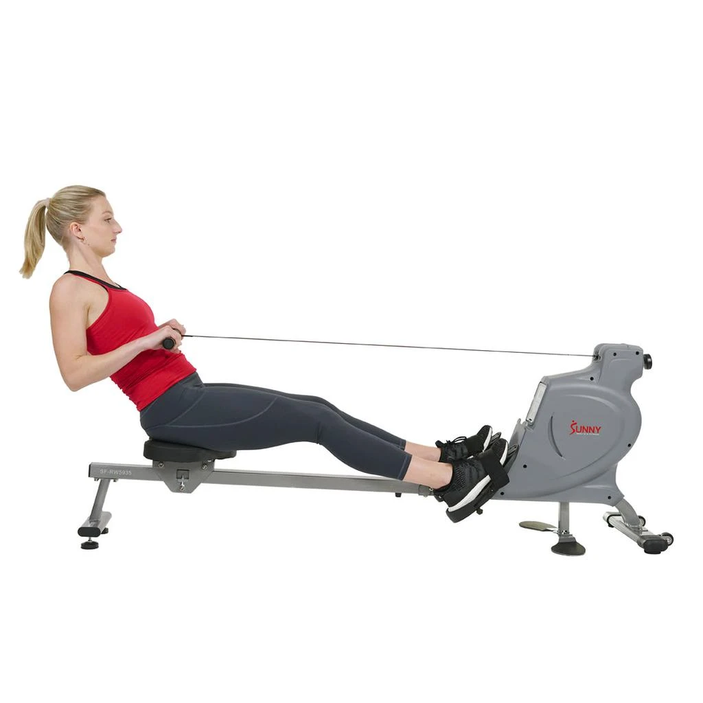商品Sunny Health & Fitness|Sunny Health & Fitness Dual Rower Rowing Machine,价格¥2382,第2张图片详细描述