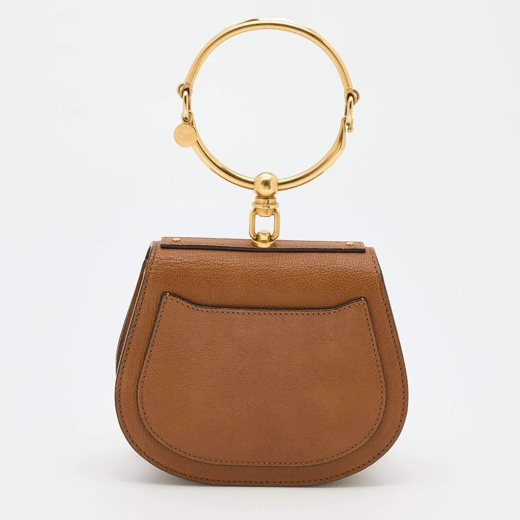 商品[二手商品] Chloé|Chloe Multicolor Leather and Suede Nile Bracelet Crossbody Bag,价格¥3296,第4张图片详细描述