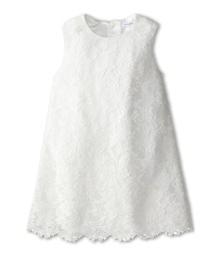 商品Dolce & Gabbana|幼儿/小童Dolce & Gabbana Kids Lace Sleeveless Dress (Toddler/Little Kids),价格¥2279,第1张图片