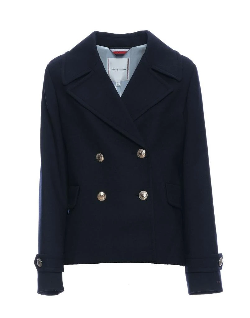 商品Tommy Hilfiger|Tommy hilfiger women's blue other materials coat,价格¥2367,第1张图片