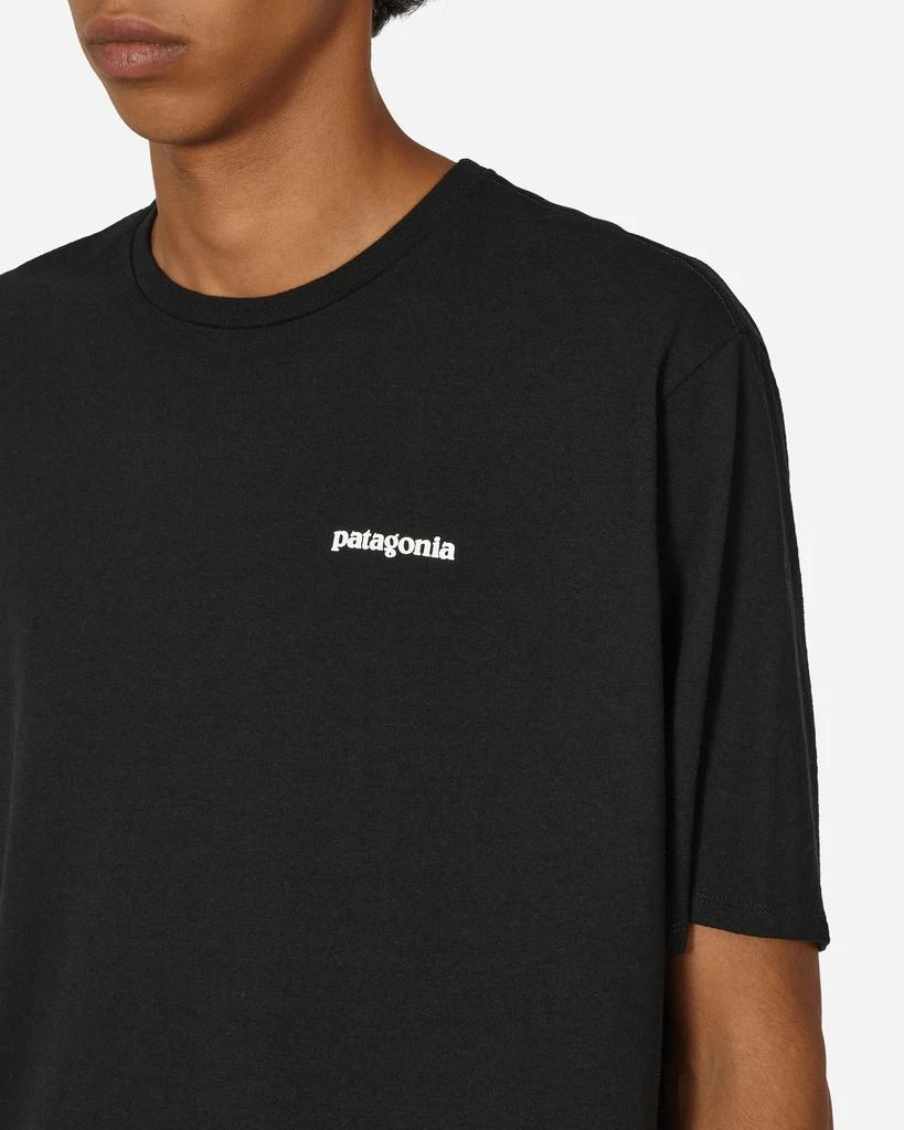 商品Patagonia|P-6 Logo Responsibili T-Shirt Black,价格¥317,第5张图片详细描述