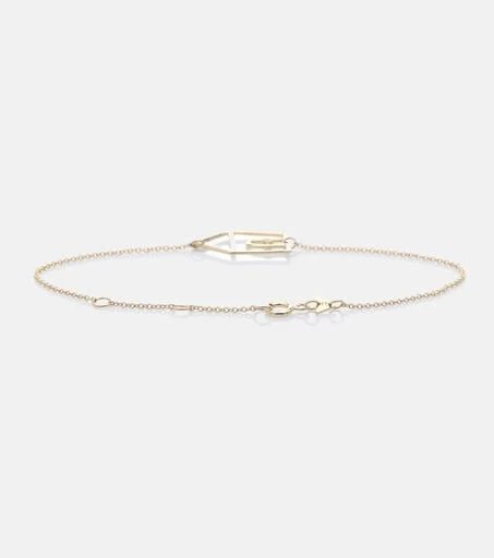 商品Aliita|9kt gold bracelet with diamond,价格¥2972,第2张图片详细描述