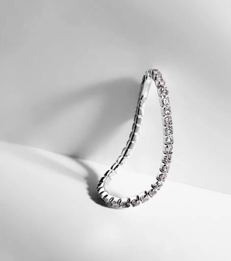 商品Shay Jewelry|Single Thread 18kt white gold ring with diamonds,价格¥11741,第5张图片详细描述