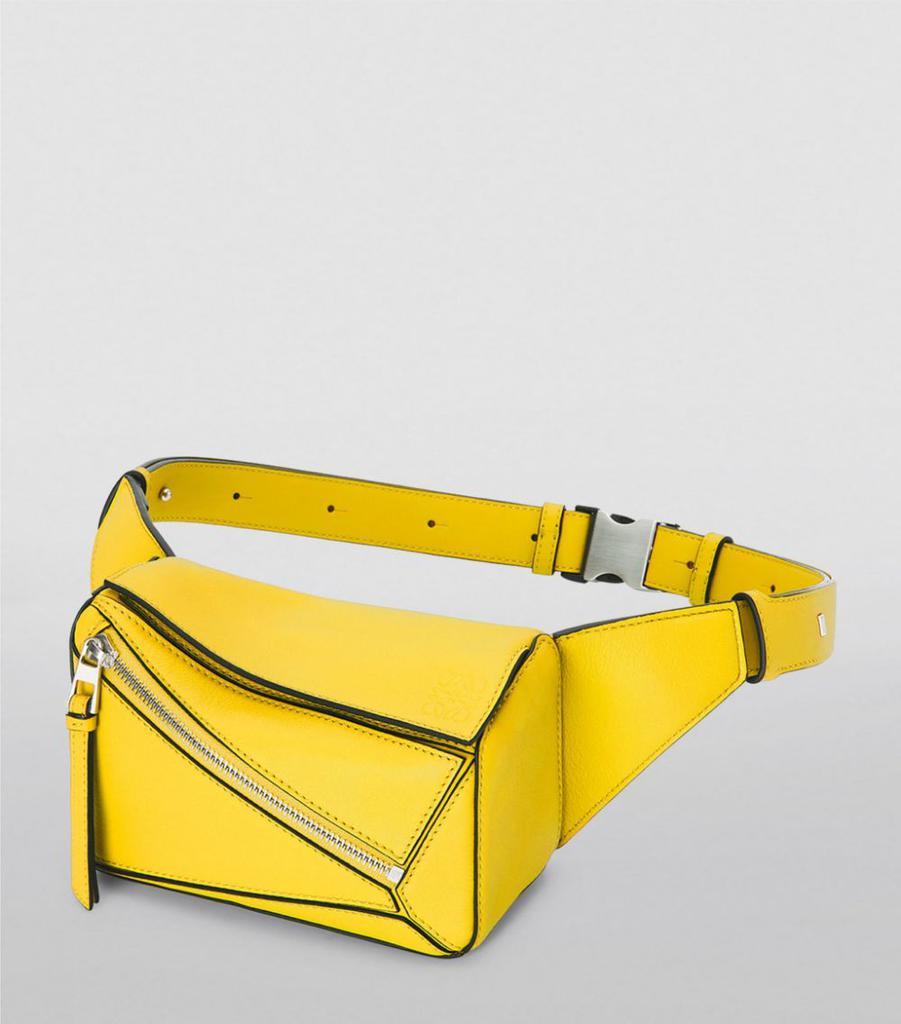 商品Loewe|Mini Leather Puzzle Belt Bag,价格¥10342,第6张图片详细描述