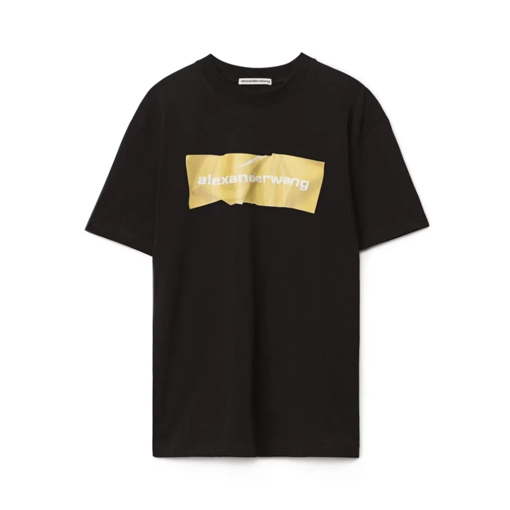 商品Alexander Wang|Alexander Wang 拼色女士上衣 UCC2211001-001,价格¥1457,第1张图片