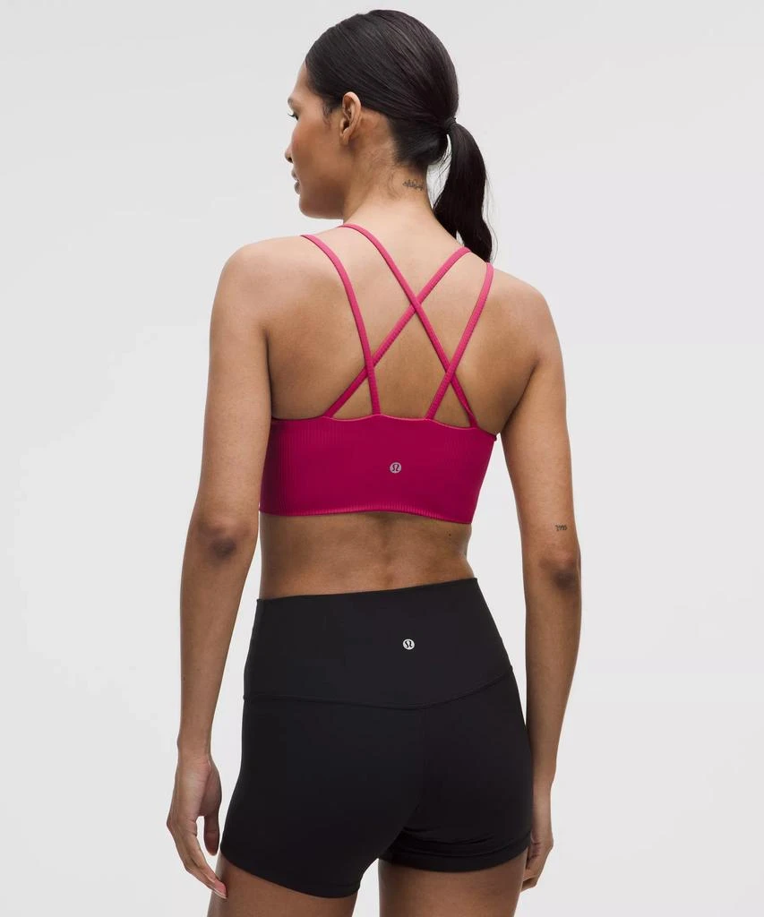 Like a Cloud Ribbed Longline Bra *Light Support, B/C Cup 商品