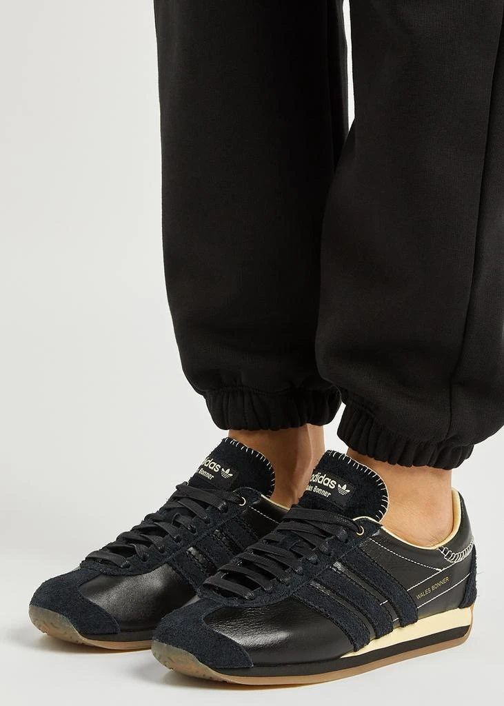 商品Adidas|X Wales Bonner Country black leather sneakers,价格¥1519,第5张图片详细描述