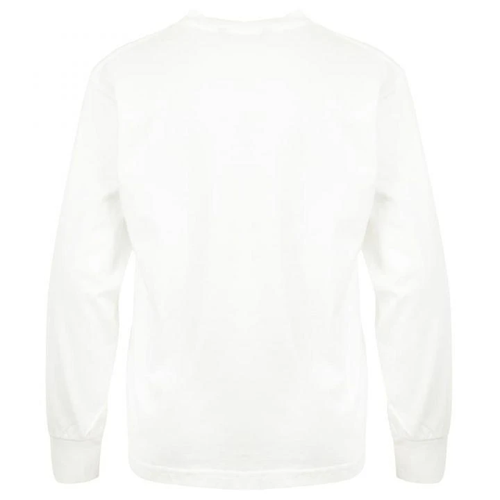 商品Balenciaga|Ivory Long Sleeve Crescent T Shirt,价格¥1081,第3张图片详细描述