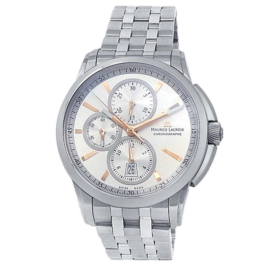 商品[二手商品] Maurice Lacroix|Maurice Lacroix Pontos Mens Chronograph Automatic Watch PT6178/88,价格¥7701,第1张图片