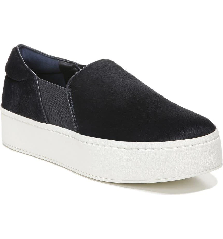 商品Vince|Warren Genuine Calf Hair Platform Sneaker,价格¥920,第1张图片