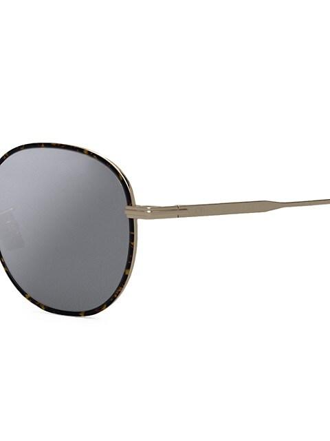 Pantos Gold Metal Sunglasses商品第3张图片规格展示