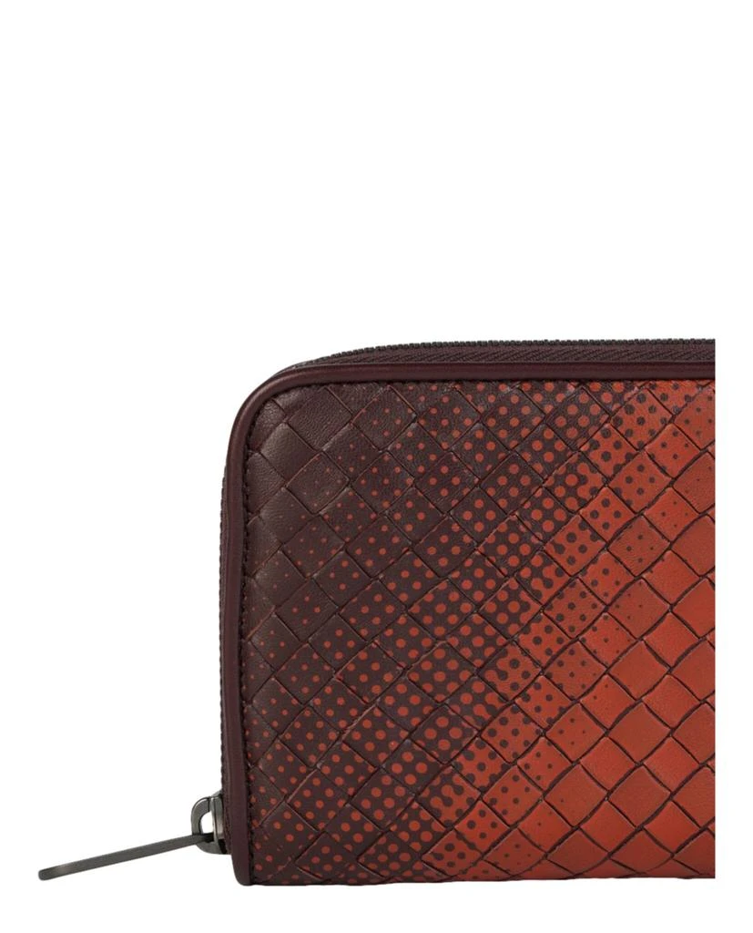 商品Bottega Veneta|Intrecciato Leather Zip-Around Wallet,价格¥1495,第3张图片详细描述