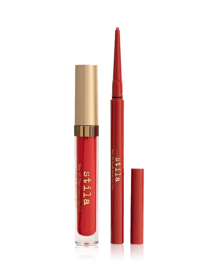商品Stila|Red Compassion Liquid Lipstick & Lip Liner Gift Set ($42 value),价格¥225,第3张图片详细描述