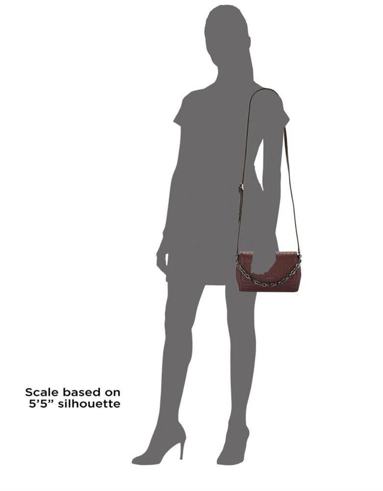 商品Calvin Klein|Quilted Leather Crossbody Purse,价格¥379,第4张图片详细描述