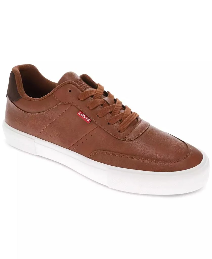 商品Levi's|Men's Munro Faux-Leather Retro Low Top Sneakers,价格¥152,第1张图片