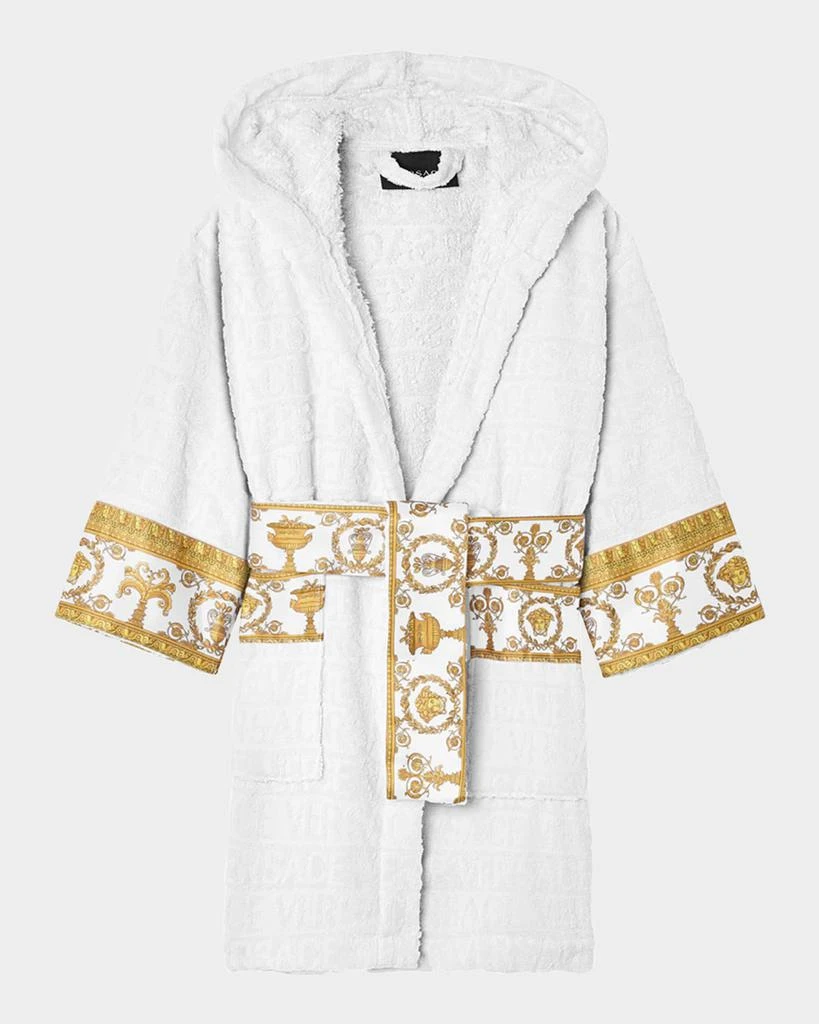 商品Versace|儿童边帽长袖睡袍,价格¥2929,第1张图片