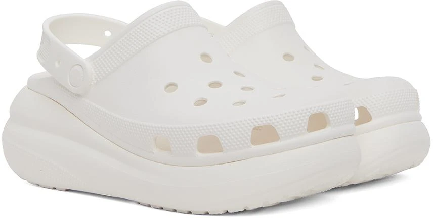 商品Crocs|White Crush Clogs,价格¥179,第4张图片详细描述