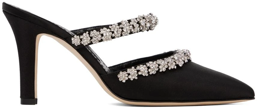 商品Manolo Blahnik|Black Vedadamu Heels,价格¥11049,第1张图片