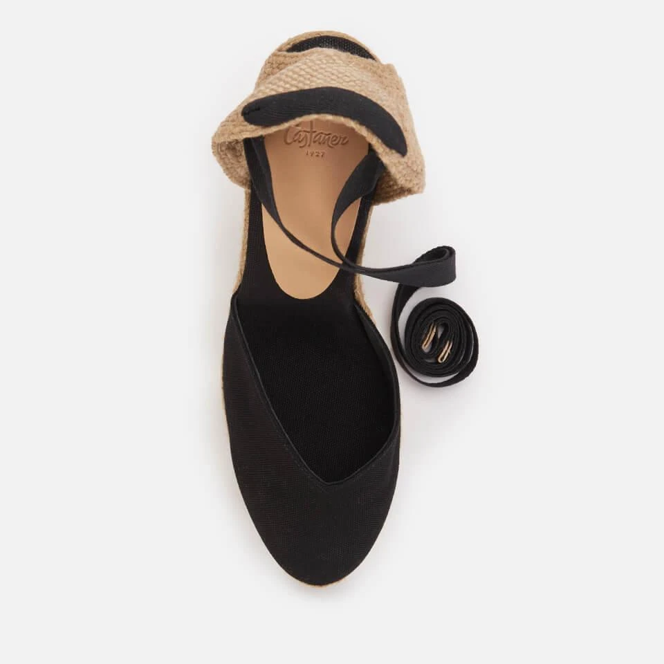 商品CASTAÑER|CASTAÑER WOMEN'S CHIARA 8ED CANVAS WEDGED ESPADRILLES,价格¥1067,第3张图片详细描述