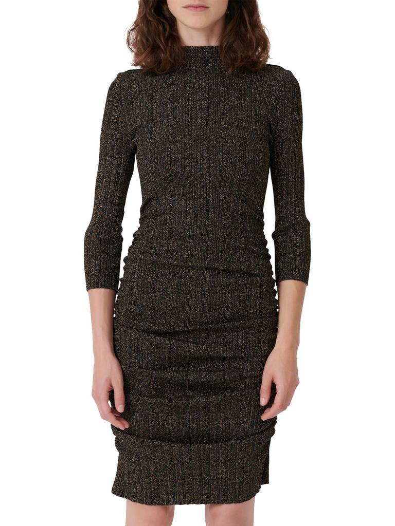 商品Maje|Rimaldie Knit Lurex Short Dress,价格¥956,第1张图片