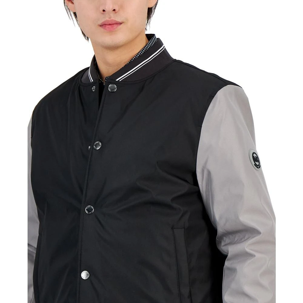 商品Michael Kors|Men's Colorblocked Baseball Jacket,价格¥922,第3张图片详细描述