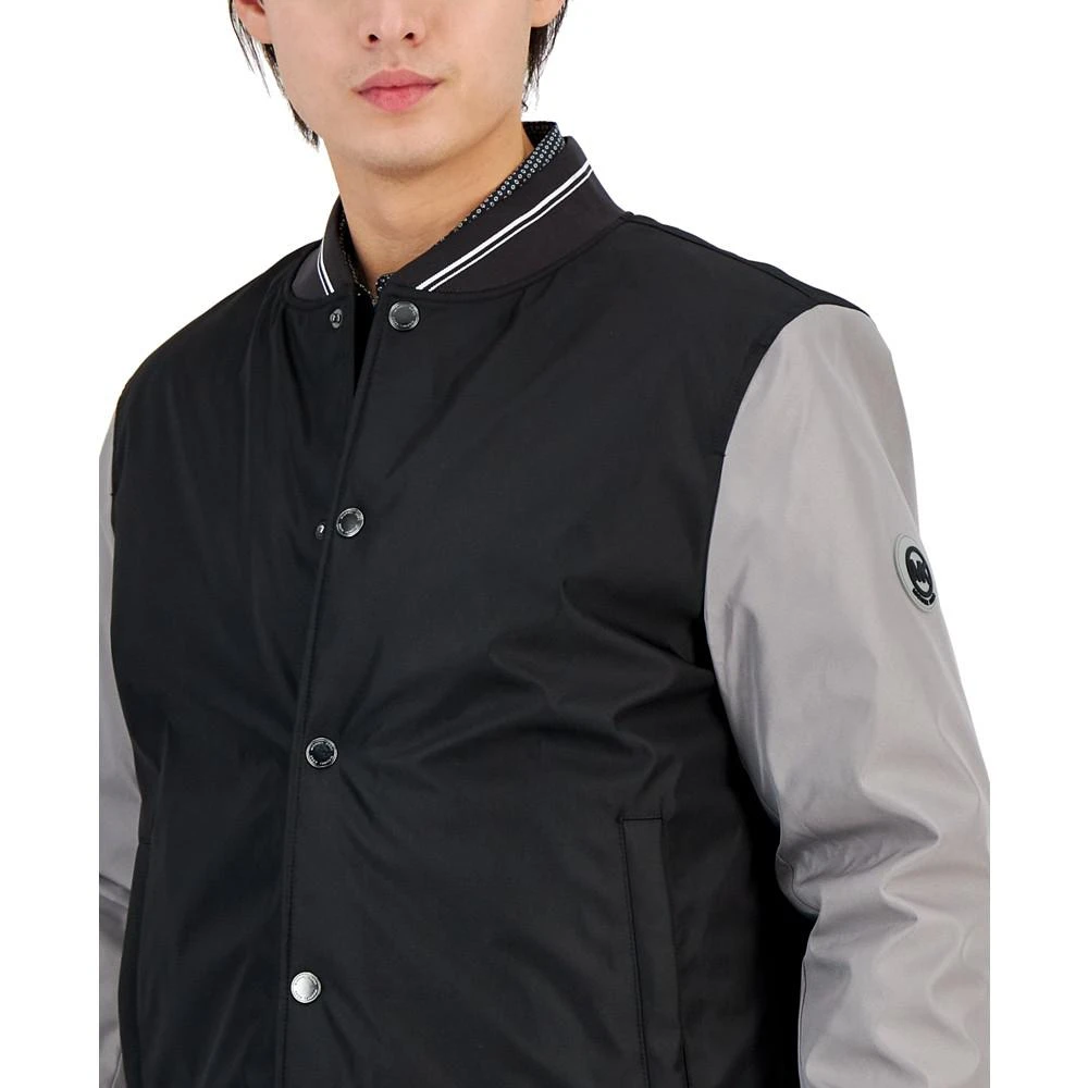 商品Michael Kors|Men's Colorblocked Baseball Jacket,价格¥649,第3张图片详细描述