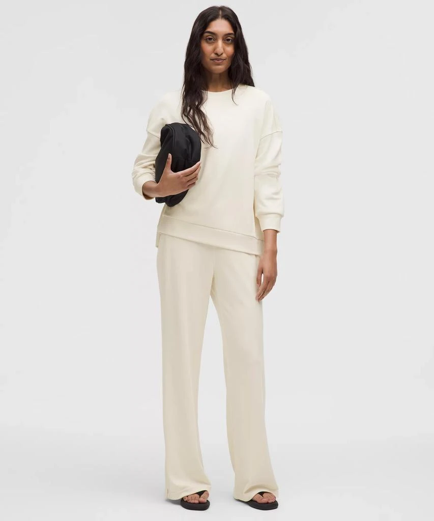 Softstreme High-Rise Wide-Leg Pique Pant *Regular 商品