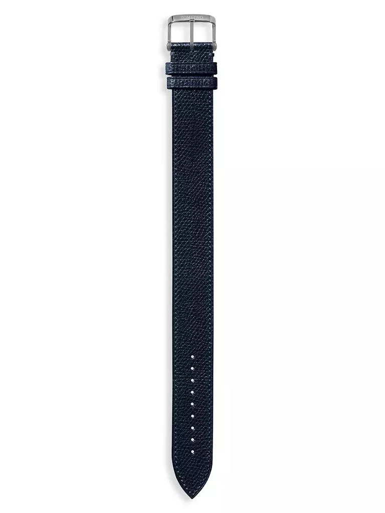 商品Tom Ford|Pebble Grain Leather Watch Strap,价格¥1648,第1张图片