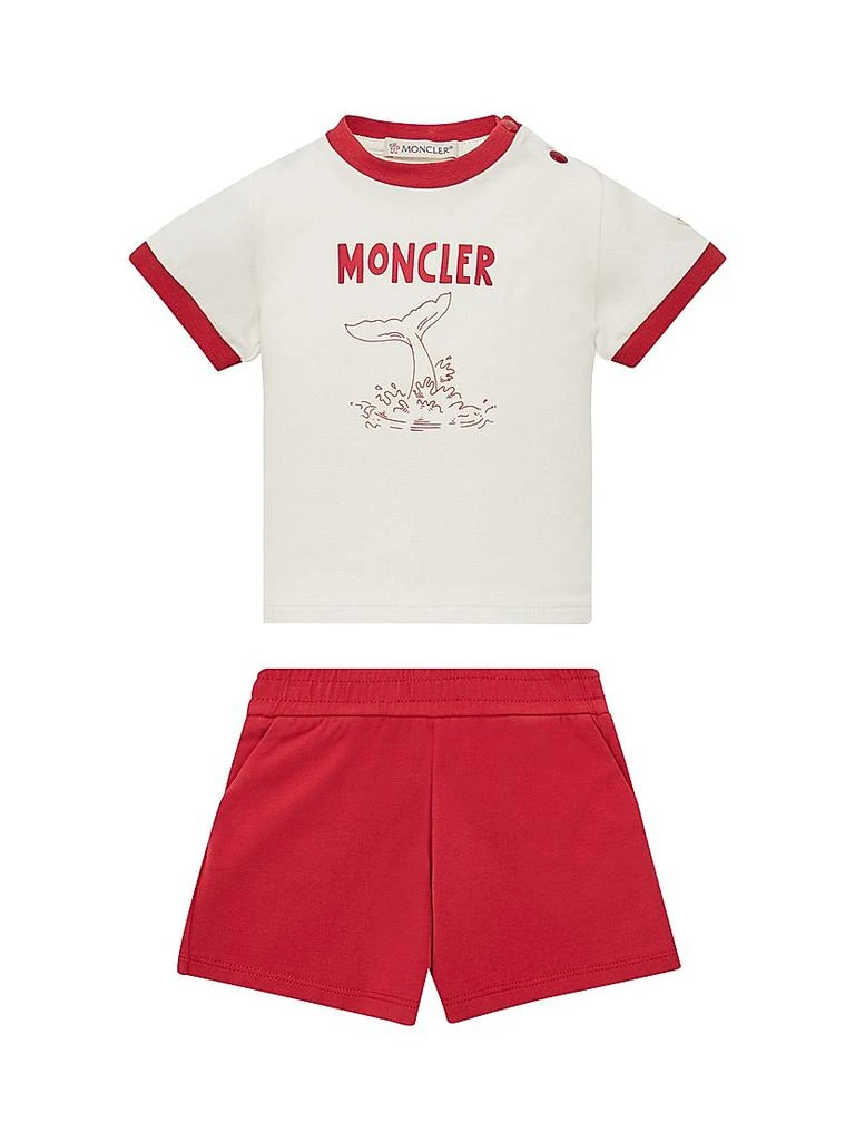 商品Moncler|Baby Boy's & Little Boy's Set in Cotton,价格¥1782,第1张图片