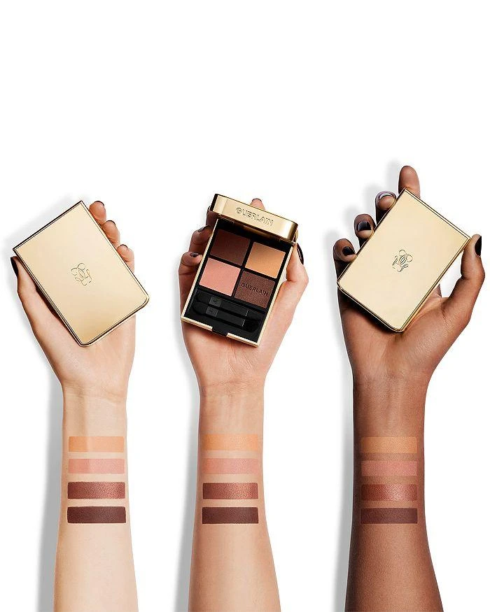 商品Guerlain|Ombres G Quad Eyeshadow Palette,价格¥633,第2张图片详细描述