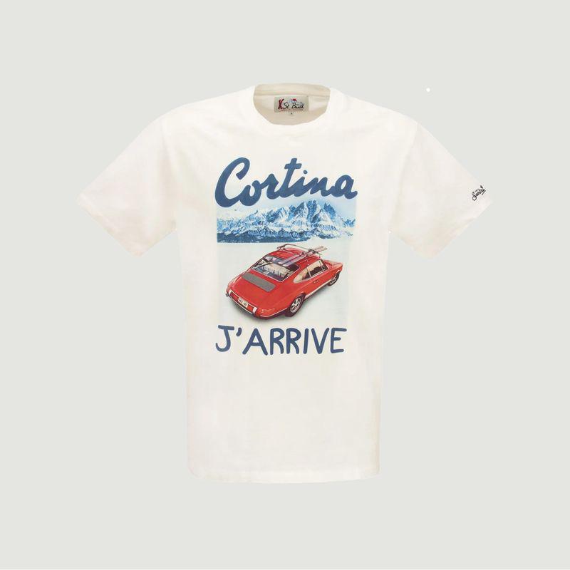Arnott T-shirt Arrive Car 10 MC2 Saint Barth商品第1张图片规格展示