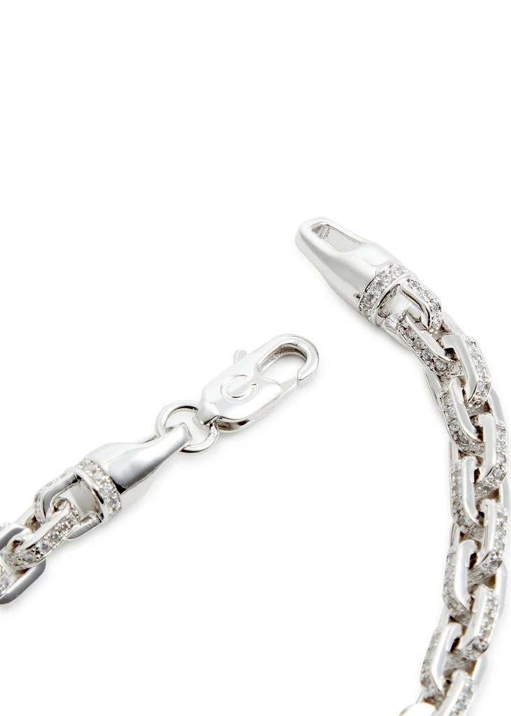 商品CERNUCCI|Iced Box crystal-embellished bracelet,价格¥359,第4张图片详细描述