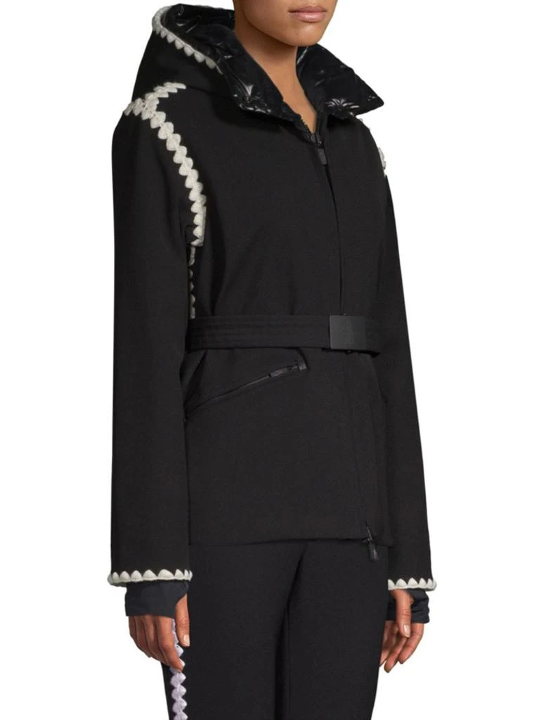 商品Moncler|Moncler - Bourget Scalloped Trim Ski Jacket,价格¥7103,第3张图片详细描述