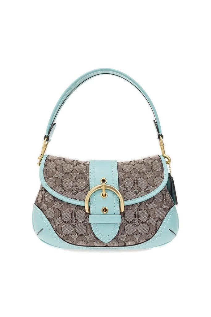 商品Coach|Coach Soho Monogram Print Buckled Shoulder Bag,价格¥1905,第1张图片