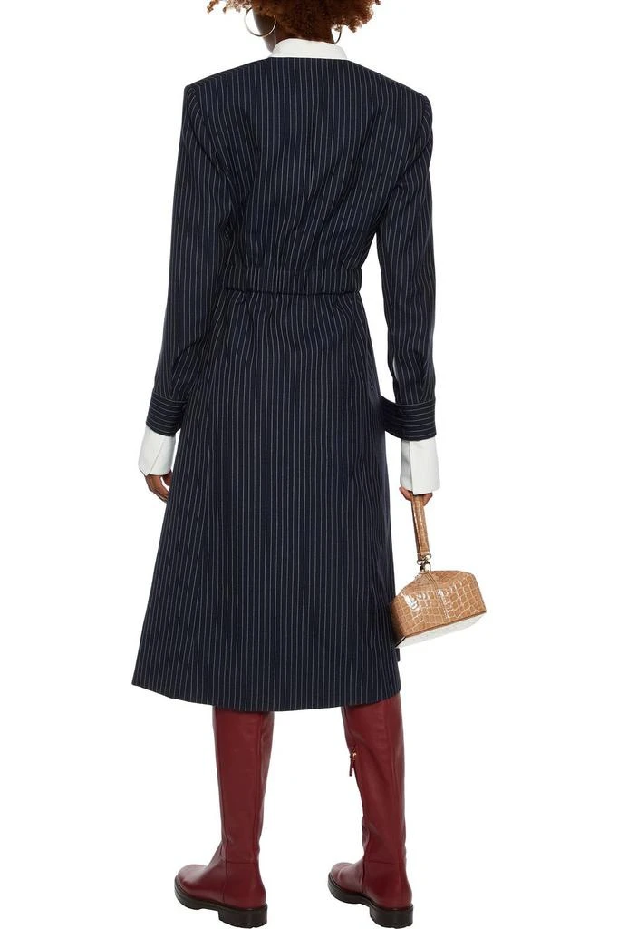 商品Chloé|Belted pinstriped grain de poudre wool coat,价格¥6684,第1张图片
