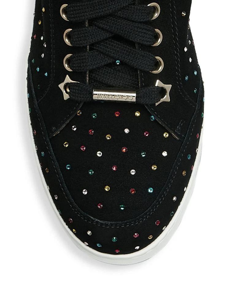 商品Jimmy Choo|Miami Scattered Suede Sneakers,价格¥2473,第3张图片详细描述