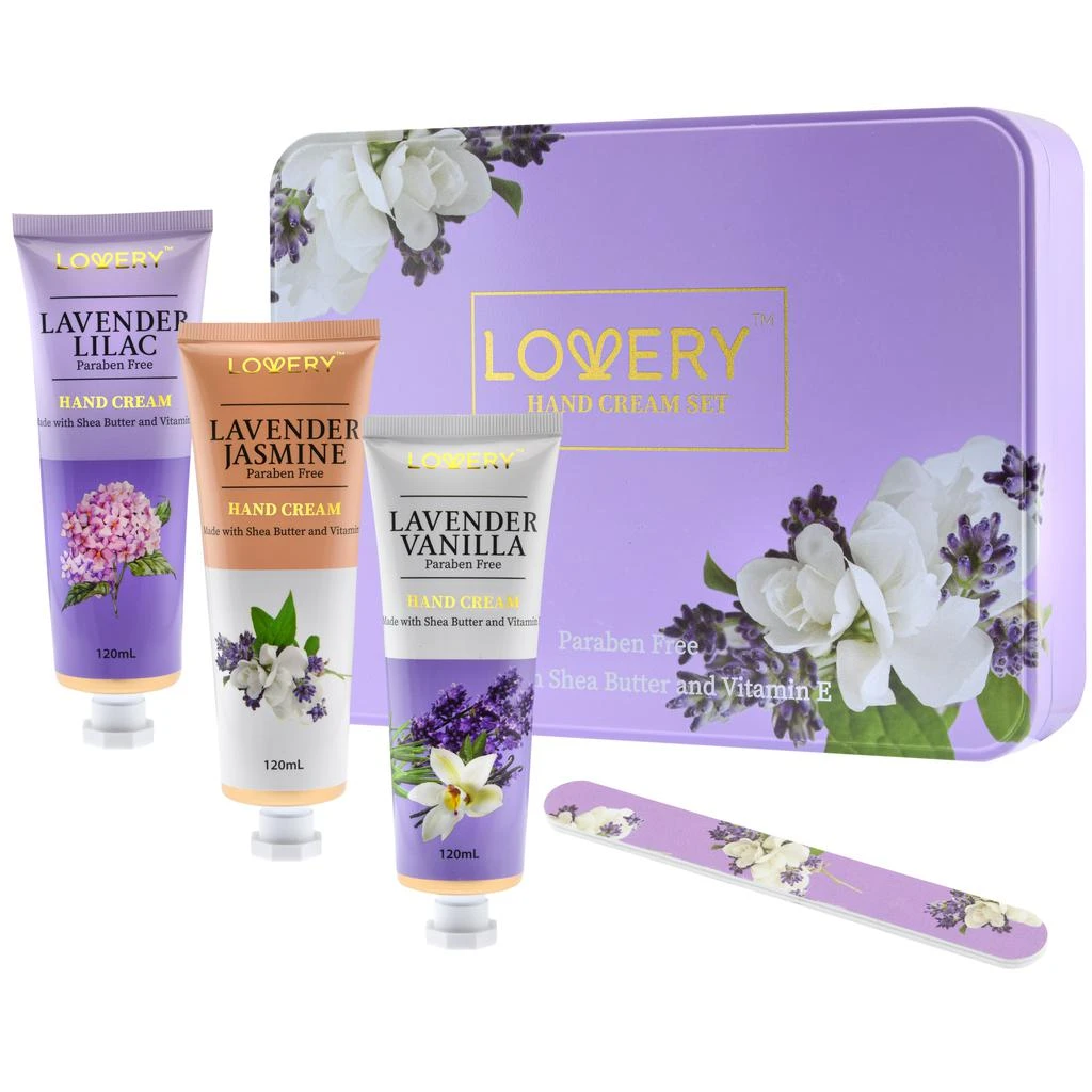商品Lovery|Lavender Lotion Personal Care Kit 5-Piece Set,价格¥319,第1张图片