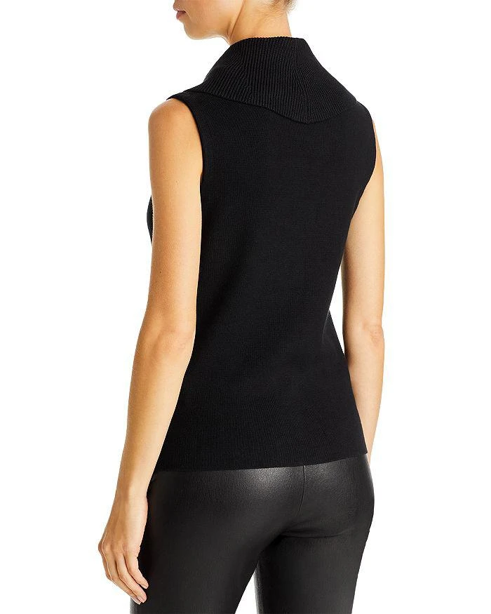 商品Tahari|Sleeveless Rib Knit Cowl Neck Top,价格¥262,第2张图片详细描述