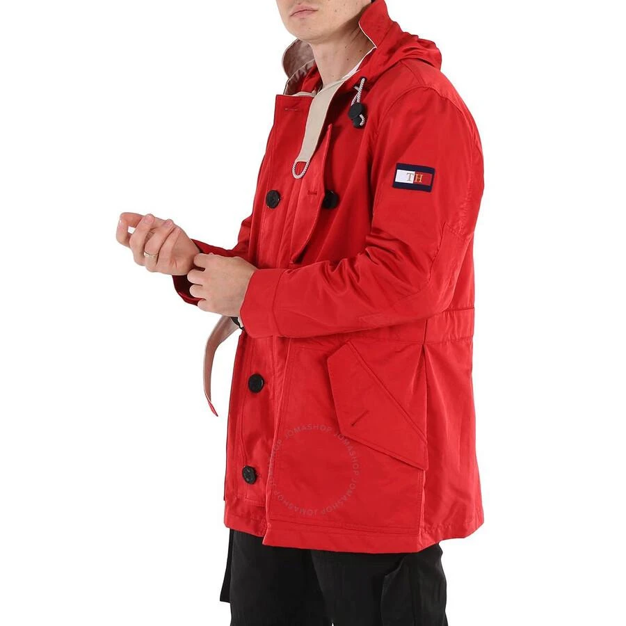 商品Tommy Hilfiger|Men's Primary Red Bomber Jacket,价格¥834,第3张图片详细描述