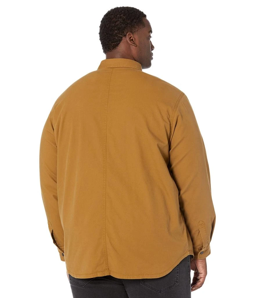 Rugged Flex® Relaxed Fit Canvas Fleece-Lined Shirt Jacket 商品