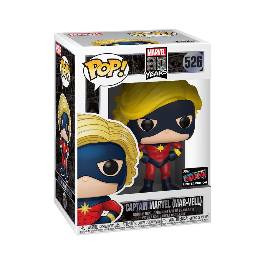 Funko POP! NYCC Marvel 80th - First Appearance - Captain Mar Vell 惊奇队长公仔商品第1张图片规格展示