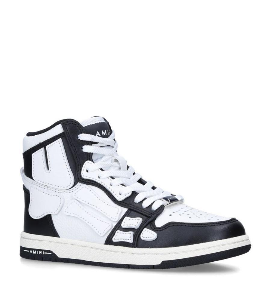 商品AMIRI|Leather Skel High-Top Sneakers,价格¥4622,第1张图片