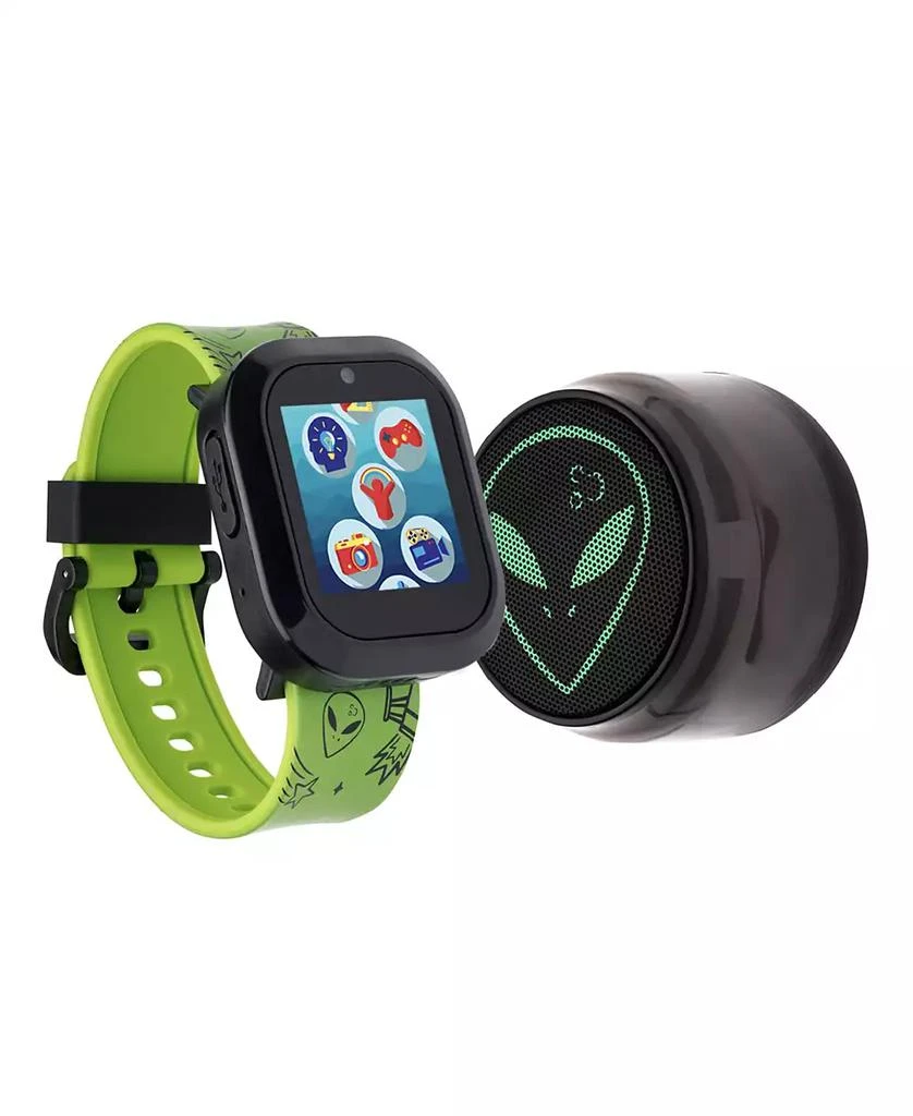 商品Playzoom|V3 Boys Green Silicone Smartwatch 42mm Gift Set,价格¥262,第1张图片