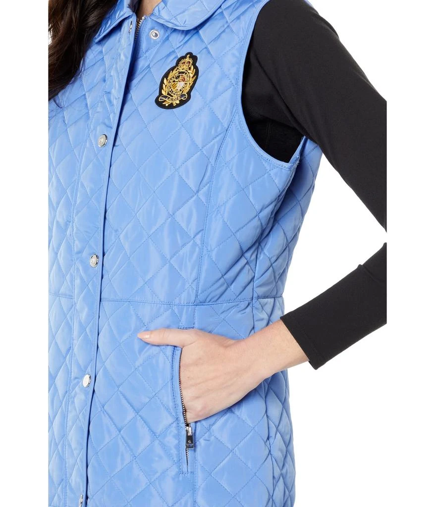 商品Ralph Lauren|Recycled Crest Quilted Vest,价格¥452,第3张图片详细描述