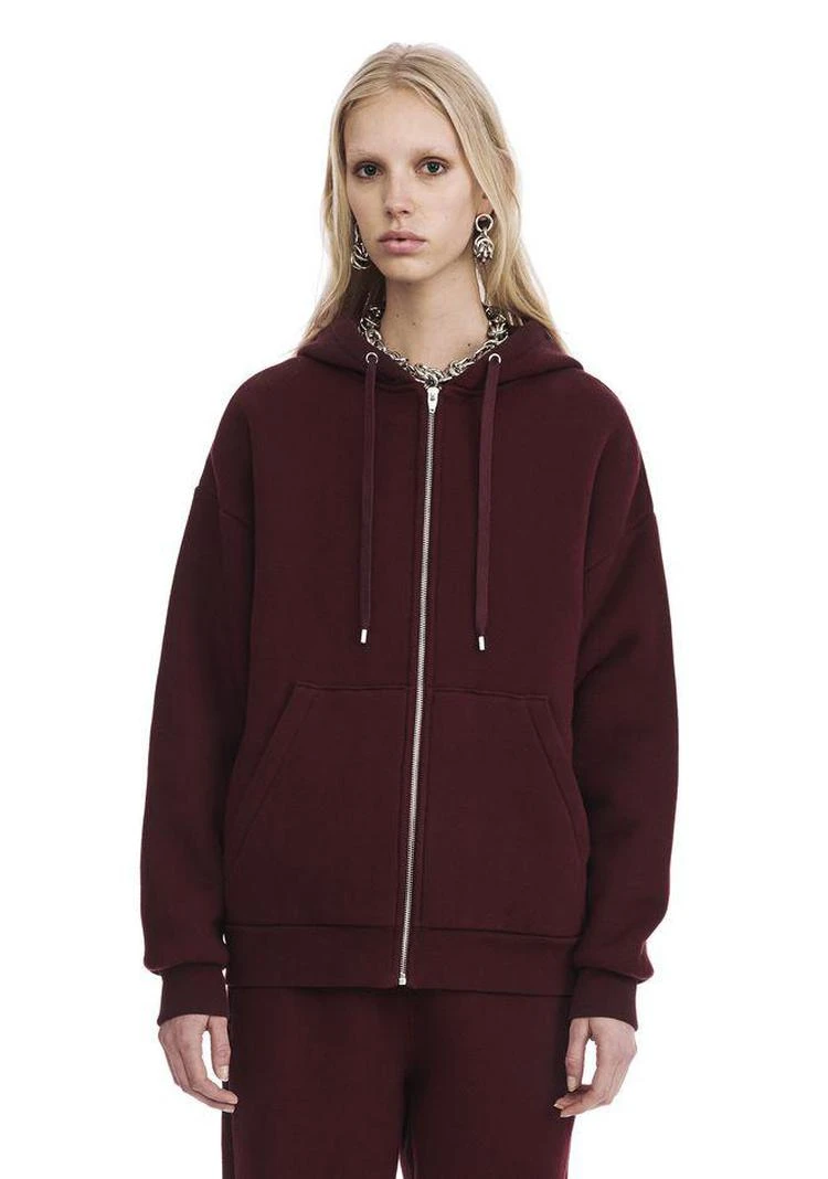商品Alexander Wang|DENSE 抓绒连帽衫,价格¥1299,第3张图片详细描述